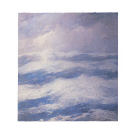 Himmel und Ozean (von Emil Carlsen) Notizblock