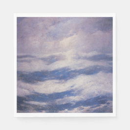Himmel und Ozean (von Emil Carlsen) Serviette