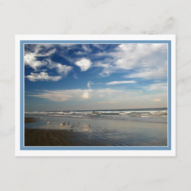 Himmel und Surf Postkarte (Vorderseite)