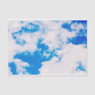 Himmel und WolkengrußkartenSeidenpapier Seidenpapier