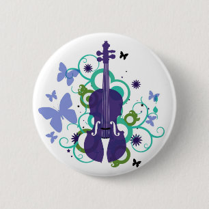 Himmel-Violinen Button