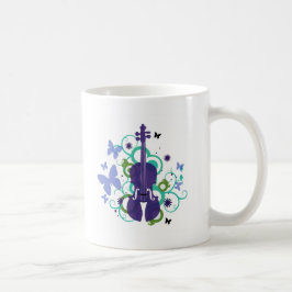 Himmel-Violinen-Entwurf Kaffeetasse