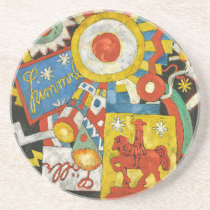 Himmel von Marsden Hartley, Vintage Expressionismu Getränkeuntersetzer