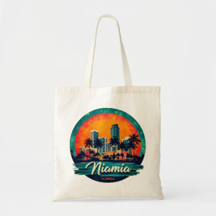 Himmel von Miami City Florida Tragetasche