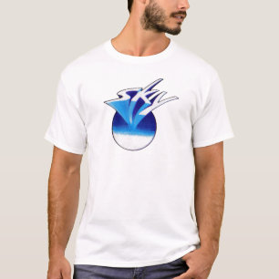 Himmel (weiß u. dunkel) T-Shirt