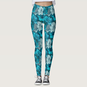 Himmelblau Cardio Amaryllis Ästhetik Geschenke für Leggings