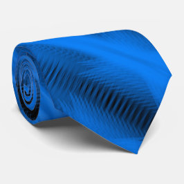 Himmelblau futuristische abstrakte diagonale Muste Krawatte