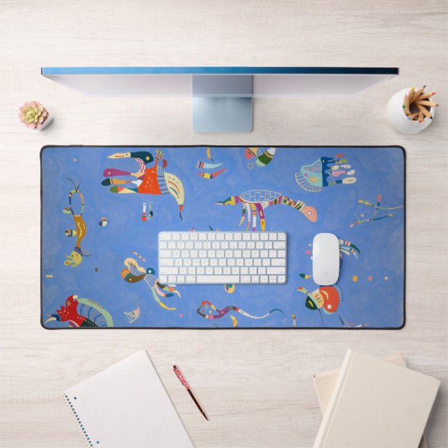 Himmelblau | Kandinsky | Schreibtischunterlage (Büro 1)