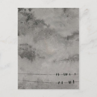 Himmelblau Postkarte