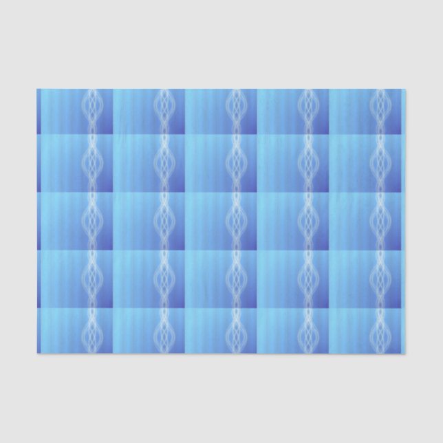 Himmelblau Seidenpapier (Vorderseite)