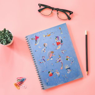 Himmelblau   Wassily Kandinsky Notizblock