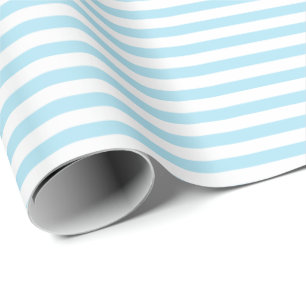 Himmelblau Weißgestrickpapier Geschenkpapier