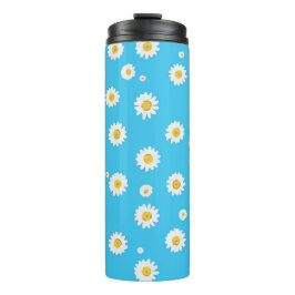 Himmelblüten-Margaretenblumen Thermosbecher