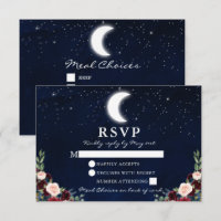 Himmelfahrt Sky Moon Stars Floral Meetings Zurück