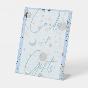 Himmelhochzeitskarten & Geschenke-Podiumsschild Sockelschild
