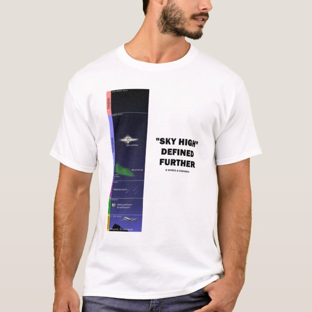 "Himmelhohes" weiter definiert (die Atmosphäre der T-Shirt (Vorderseite)