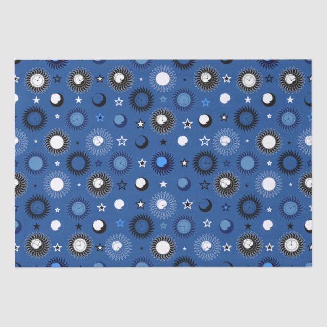 Himmelmechanik Seidenpapier (Vorderseite)
