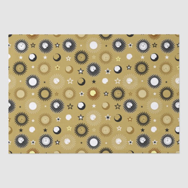 Himmelmechanik Seidenpapier (Vorderseite)