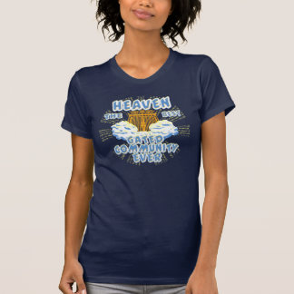Himmels-Best-mit einem Gatter versehene T-Shirt