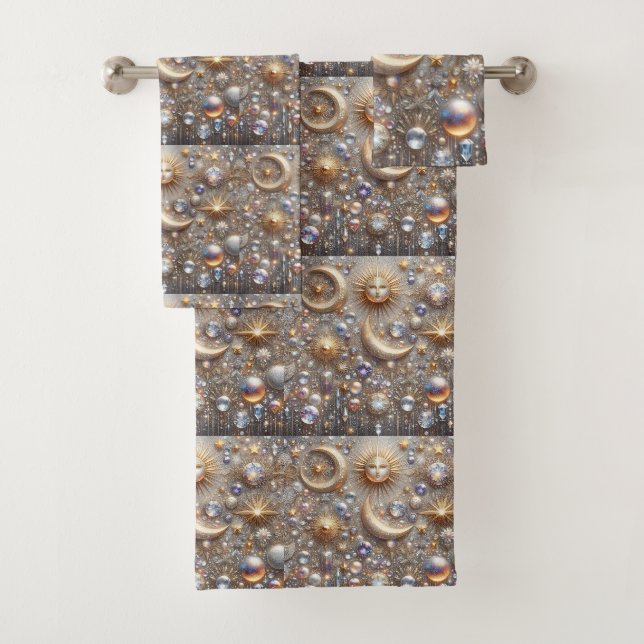 Himmels-Diamant-Handtuch-Set Badhandtuch Set (Insitu)