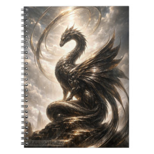 Himmels-Drache-Wächter-Fantasy Notizblock