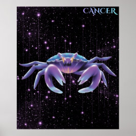 Himmels Krebs – Astrologie Kunst Poster
