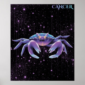 Himmels Krebs – Astrologie Kunst Poster