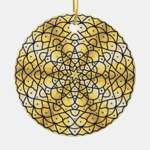 Himmels-Sonnen-Ornament Keramikornament