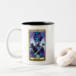 Himmels-Tarotkarte Die Hexe Zweifarbige Tasse