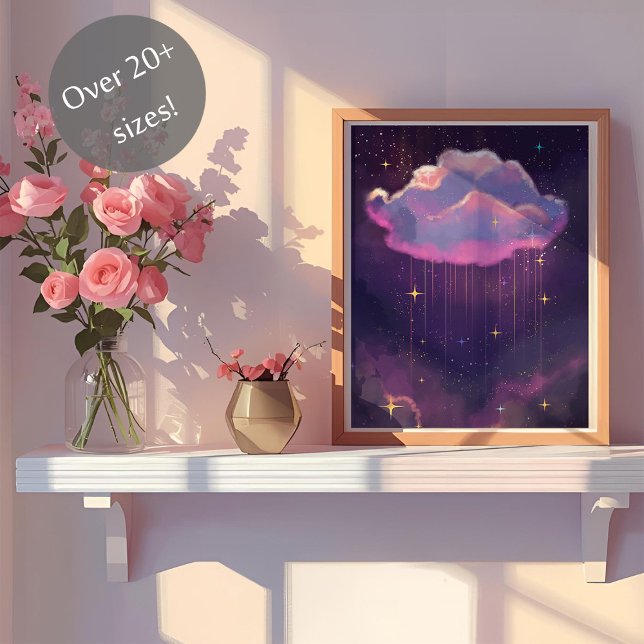 Himmels Traumhafte Wolken Kunstposter Poster (Von Creator hochgeladen)