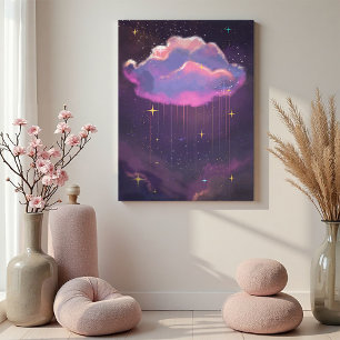 Himmels Traumhafte Wolken-Wandkunst auf Leinwand