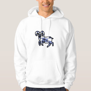 Himmels Widder Silhouette  Hoodie