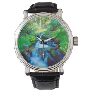 Himmels Wiesen in der Sierra Nevada Armbanduhr