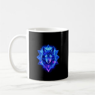 Himmels Wolf • Cosmic Energy Guardian Throw Mug Kaffeetasse