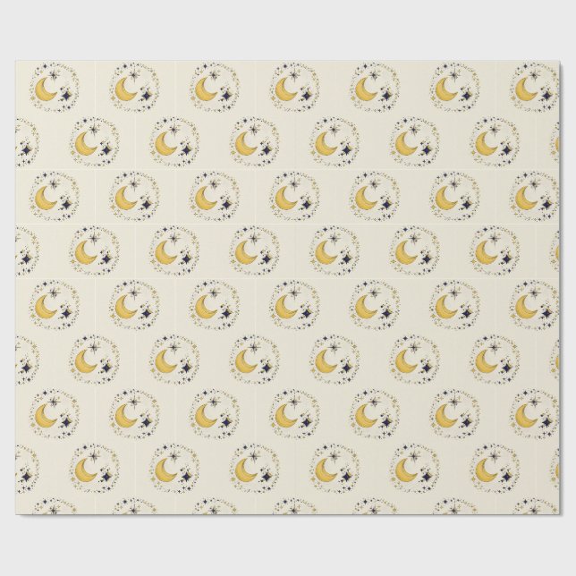 Himmels-Wrapapier Geschenkpapier (Flach)
