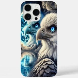 Himmelsadler, der über leuchtenden Ozean schaut iPhone 16 Pro Max Hülle