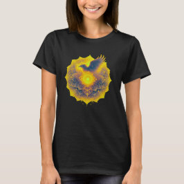 Himmelsadler-Mandala Spirituelle Energie T-Shirt