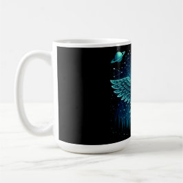 Himmelsadler – Sternenfreiheit Wildlife-Galaxie  Kaffeetasse