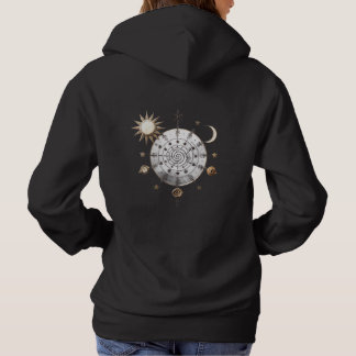 Himmelsbalance-Mandala-T-Shirt Hoodie