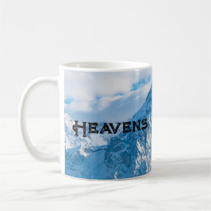 Himmelsbild mit individuellem Text, klassisches Bi Kaffeetasse