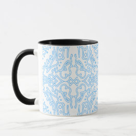 Himmelsblaue Flut Tasse