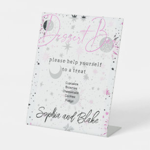 Himmelsbraut Dessertbar Hochzeitspodiumschild Sockelschild