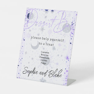 Himmelsbraut Dessertbar-Hochzeitspodiumschild Sockelschild