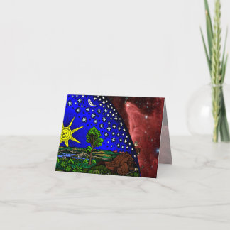 Himmelschleier - Note Card Karte
