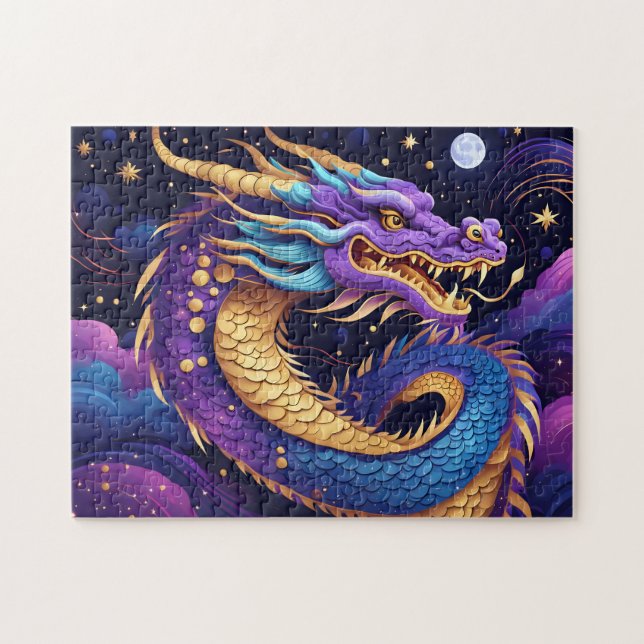 Himmelsdrache-Puzzle (Horizontal)