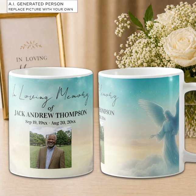 Himmelsengel Lebensfeier-Foto  Kaffeetasse (Von Creator hochgeladen)