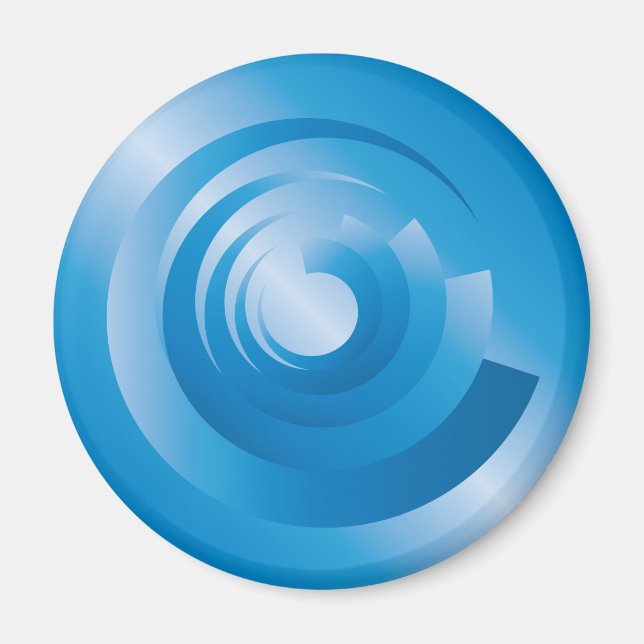 Himmelsfarbe Magnet (Vorne)