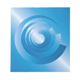 Himmelsfarbe Notizblock