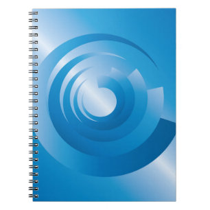 Himmelsfarbe Notizblock