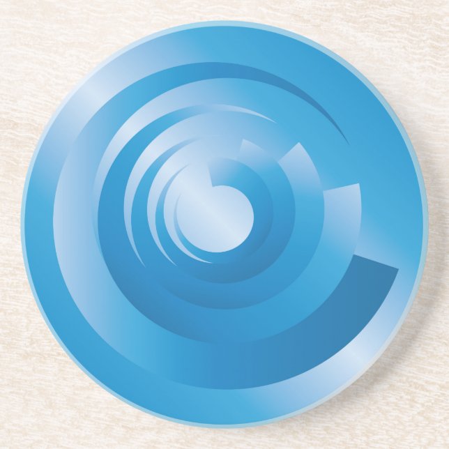 Himmelsfarbe Untersetzer (Vorne)